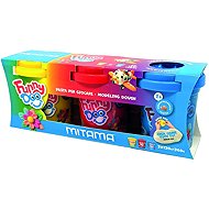 MITAMA FUNNY DOO set red, blue and yellow, 3 x 120 g - Modelling Clay