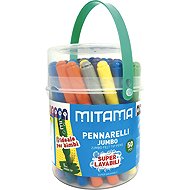 MITAMA JUMBO, washable, 5 mm, round - set of 50 - Felt Tip Pens