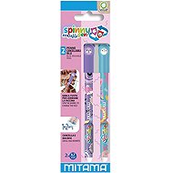 MITAMA Spinny Pen, erasable, purple/turquoise - set of 2 - Roller
