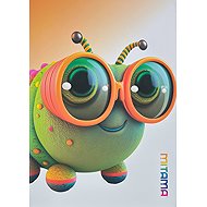 MITAMA Caterpillar, A4, square, 40+2 sheets - Exercise Book