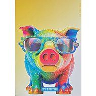 MITAMA Schweinchen, A4, kariert, 40+2 Blätter - Heft