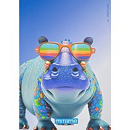 MITAMA Hippo, A4, square, 40+2 sheets - Exercise Book