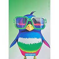MITAMA Penguin, A4, square, 40+2 sheets - Exercise Book