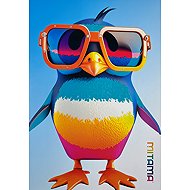 MITAMA Penguin, A4, lined, 40+2 sheets - Exercise Book