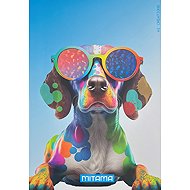 MITAMA Dog, A4, lined with margins, 40+2 sheets - Exercise Book
