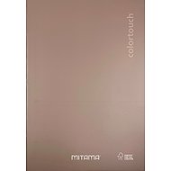 MITAMA A4 lined with edge, 40+2 sheets, metallic salmon - Exercise Book