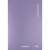 MITAMA A4 lined with edge, 40+2 sheets, metallic purple - Exercise Book