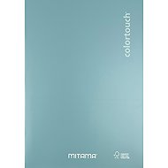 MITAMA A4 lined with edge, 40+2 sheets, metallic light green - Exercise Book