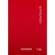 MITAMA A4 lined with edge, 40+2 sheets, red - Exercise Book