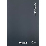 MITAMA A4 lined with edge, 40+2 sheets, black - Exercise Book