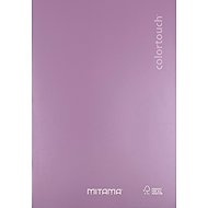 MITAMA A4 lined, 40+2 sheets, metallic pink - Exercise Book