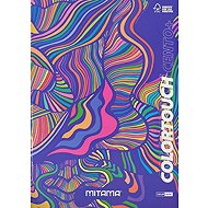 MITAMA A4 lined, 52+2 sheets, purple marble - Exercise Book