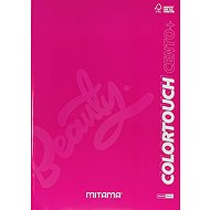 MITAMA A4 lined with margins, 52+2 sheets, pink - Exercise Book