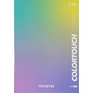 MITAMA A4 lined with margins, 52+2 sheets, purple/green - Exercise Book