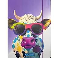 MITAMA Cow A4 with elastic band and flaps - School Folder