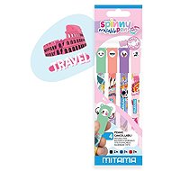 MITAMA Spinny Pen, 0.7/0.35 mm, vymazatelný, Travel - sada 4 ks - Roller