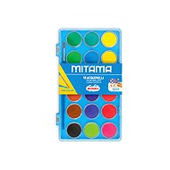 MITAMA 29 mm, se štětcem, 18 barev, modrá krabička - Watercolours