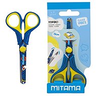 MITAMA GOOD VIBES, Blue/Yellow, 13cm - Children’s Scissors