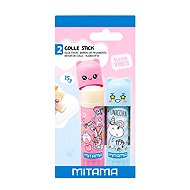 MITAMA Glue Stick 2 × 15g, Pink/Turquoise - Glue stick
