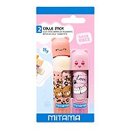 MITAMA Glue Stick 2×15g, Pink/Pink - Glue stick