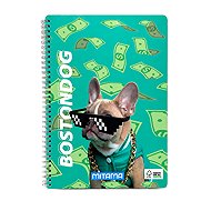 MITAMA A4, čtverečkovaný, 60 listů, pes - Notepad