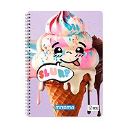 MITAMA A4, čtverečkovaný, 60 listů, zmrzlina - Notepad