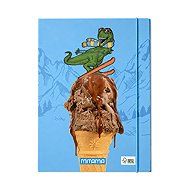 MITAMA Fantasy colors 1 cm, dinosaurus - Desky na sešity