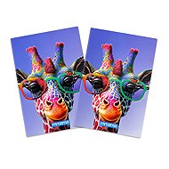 MITAMA Giraffe, A4, liniert, 42 Blatt – 2er-Pack - Heft