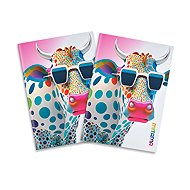MITAMA Kráva, A4, linkovaný, 42 listů - balení 2 ks - Exercise Book