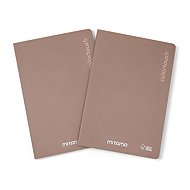 MITAMA, A4, linkovaný, 42 listů, metalická lososová - balení 2 ks - Exercise Book