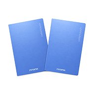MITAMA, A4, čtverečkovaný, 42 listů, azurový - balení 2 ks - Exercise Book