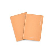 MITAMA, A4, čtverečkovaný, 42 listů, pastel oranžová - balení 2 ks - Exercise Book