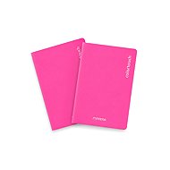 MITAMA, A4, čtverečkovaný, 42 listů, neon růžová - balení 2 ks - Exercise Book