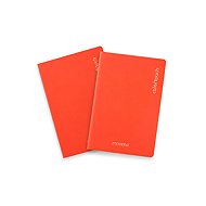 MITAMA, A4, čtverečkovaný, 42 listů, neon oranžová - balení 2 ks - Exercise Book