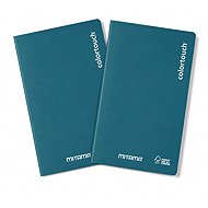 MITAMA, A5, linkovaný, 42 listů, tm. zelený - balení 2 ks - Exercise Book