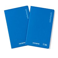 MITAMA, A5, čtverečkovaný, 42 listů, cyan - balení 2 ks - Exercise Book