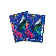 MITAMA, A4, čtverečkovaný, 54 listů, modrý mramorový - balení 2 ks - Exercise Book