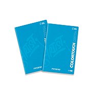 MITAMA, A4, linkovaný s okraji, 54 listů, tyrkysový - balení 2 ks - Exercise Book