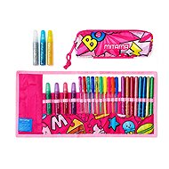 MITAMA Glitter sada, 25 ks, rolovací, růžová - Writing Set