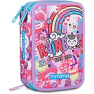 MITAMA Triplo full pencil case, Unicorn - Pencil Case