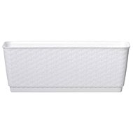 Prosperplast RATOLLA PW 49.2x17.2x17.4cm, White - Flower Box