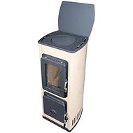 Thorma MILANO II, 5kW, beige, zv., 120mm - Wood Stove