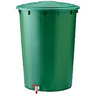 Stefanplast Rainwater Barrel 300l, with Tap + Lid - Barrel