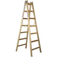 M.A.T. Painter's Ladder 7 BC PREMIUM Wooden - Folding Ladder