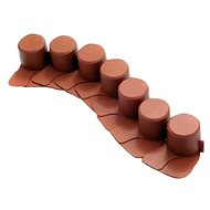 PROSPERPLAST Palisade PENTA 6 x 405 cm, terracotta - Palisade