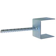 MA. T. ground anchor foot 14-02 80x80mm BV/P Zn - Foot Anchor