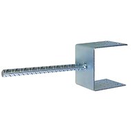 MA. T. ground anchor foot 14-02 100x80mm BV/P Zn - Foot Anchor