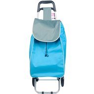 Shopping Bag TORONTO 31l, Capacity 30kg Turquoise/Grey - Shopping Trolley