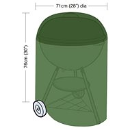 M. A. T. Group Cover for round grill, diameter 71 x 76 cm - Grill Cover