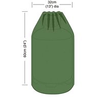 M. A. T. Group Gas bottle cover 15kg, diameter 32 x 60 cm - Grill Cover